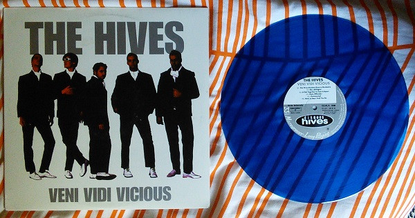 The Hives – Veni Vidi Vicious (2002, Blue Translucent, Vinyl 