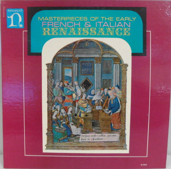 télécharger l'album Various - Masterpieces Of The Early French Italian Renaissance