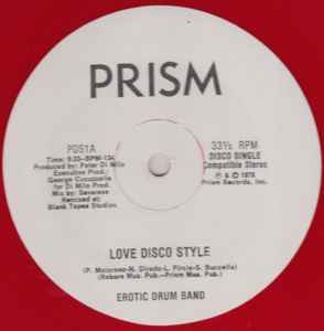 Erotic Drum Band - Love Disco Style / Jerky Rhythm album cover