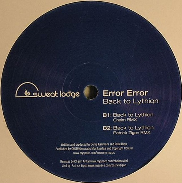 last ned album Error Error - Back To Lythion