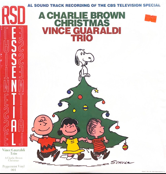 Vince Guaraldi Trio – A Charlie Brown (2021, Clear w/ Red Swirl "Peppermint", Vinyl) - Discogs