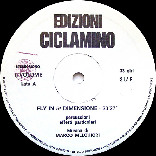 Album herunterladen Marco Melchiori - Fly In 5 Dimensione Plane Beta Ø