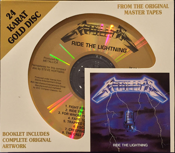 Metallica – Ride The Lightning (2000, CD) - Discogs