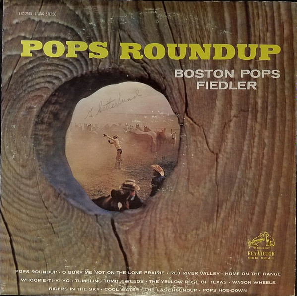 Fiedler, Boston Pops – Pops Roundup (1962, Vinyl) - Discogs