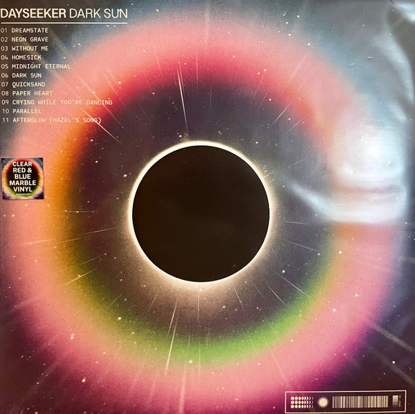 Dayseeker – Dark Sun (2023, Clear w/ Red & Blue Marble, Vinyl) - Discogs