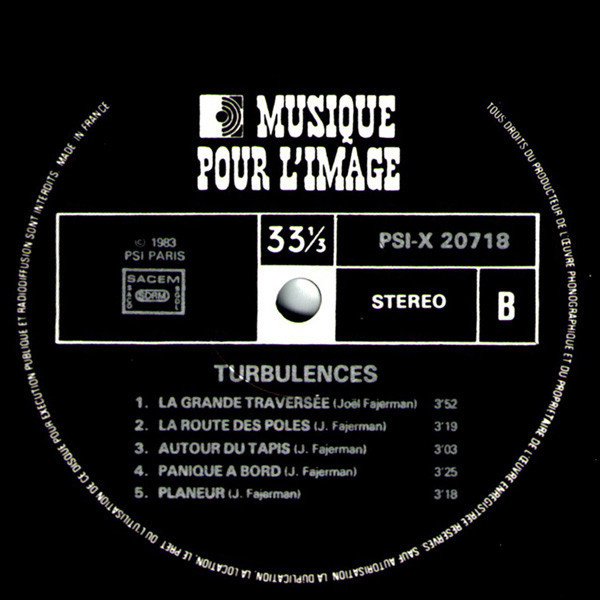 télécharger l'album Joël Fajerman - Turbulences