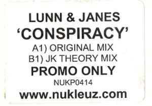 Lunn & Janes - Conspiracy album cover