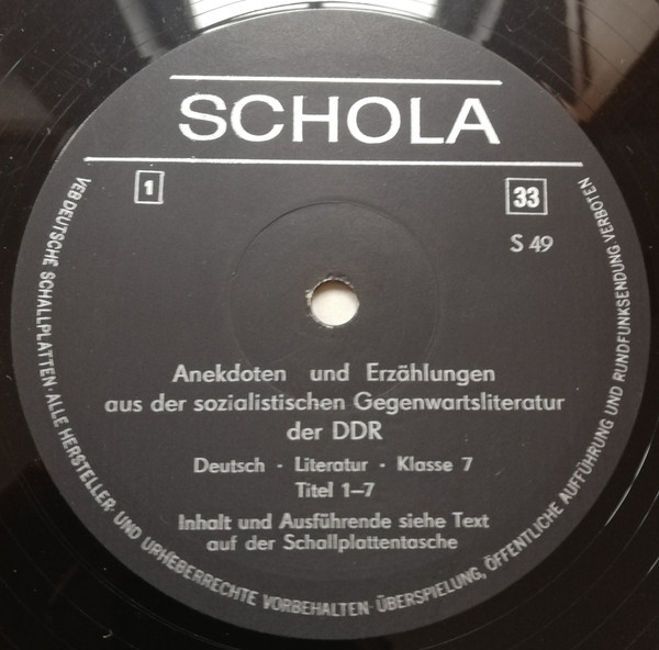 lataa albumi Various - Anekdoten Und Erzählungen Aus Unserer Sozialistischen Gegenwartsliteratur