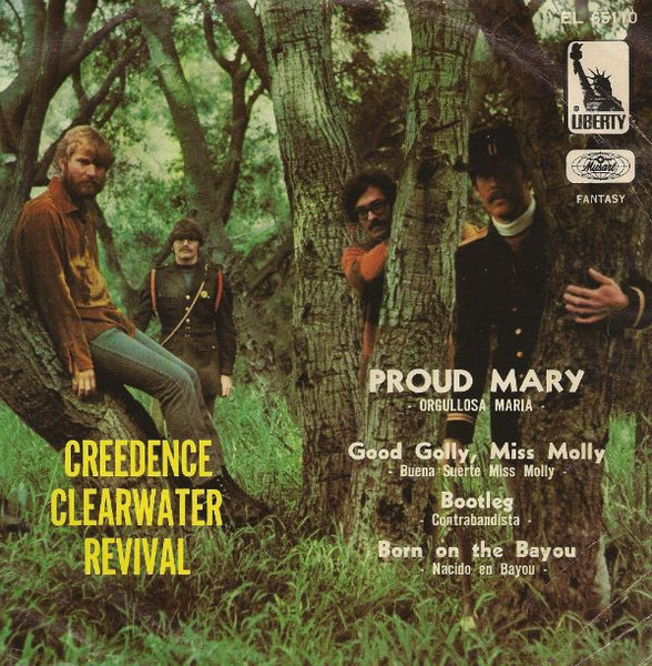 Creedence Clearwater Revival – Proud Mary (1969, Vinyl) - Discogs