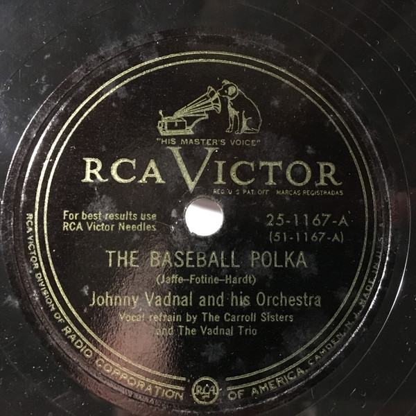 télécharger l'album Johnny Vadnal And His Orchestra - The Baseball Polka Polka Recipe