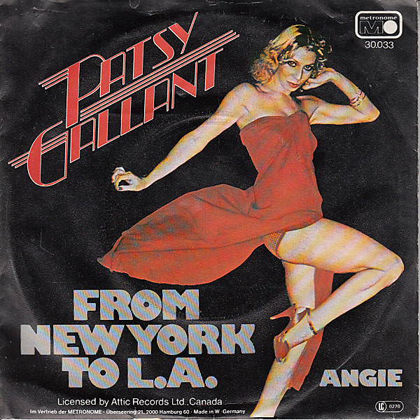 Patsy Gallant – From New York To L. A. (1976, Vinyl) - Discogs