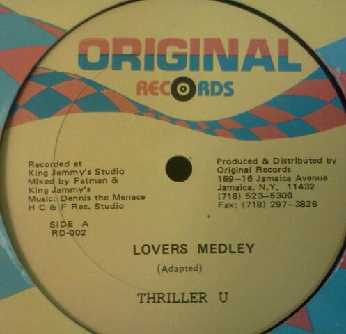 last ned album Thriller U - Lovers Medley