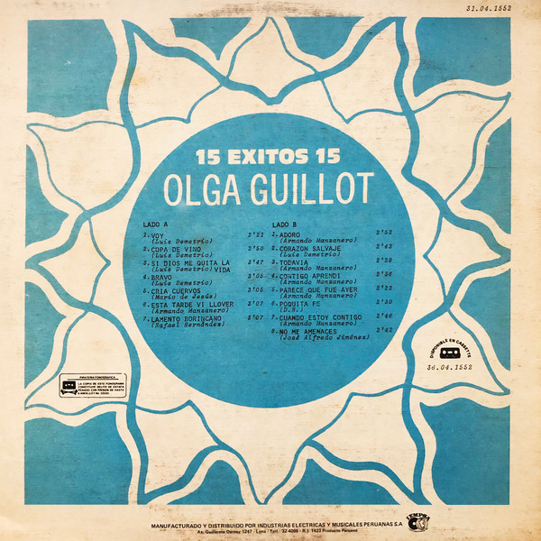 baixar álbum Olga Guillot - 15 Exitos 15