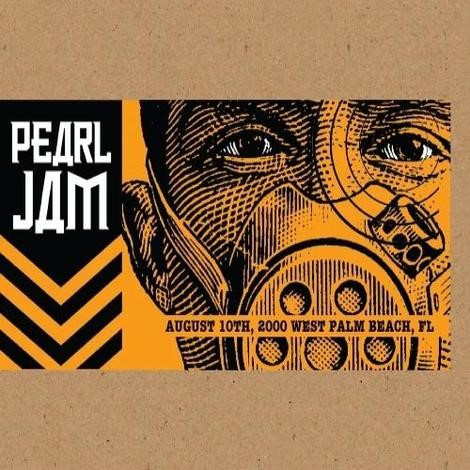 Pearl Jam – West Palm Beach, Florida - August 10, 2000 (2001, CD