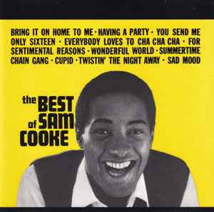 Sam Cooke - The Best Of Sam Cooke album cover