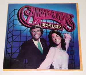 Carpenters – Live At The Palladium (1978, Vinyl) - Discogs