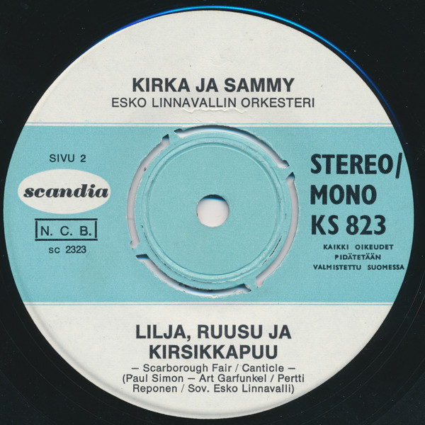 Kirka Ja Sammy, Esko Linnavallin Orkesteri – Mrs. Robinson / Lilja, Ruusu  Ja Kirsikkapuu (1970, Vinyl) - Discogs