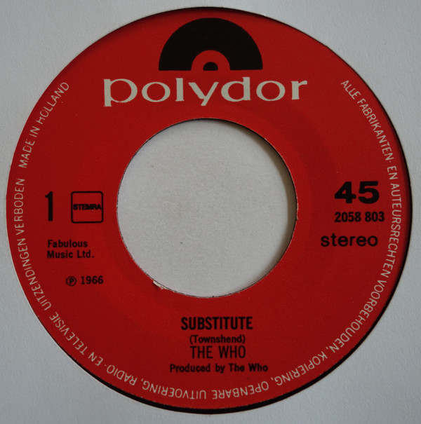 ladda ner album The Who - Substitute Im A Boy Pictures Of Lily