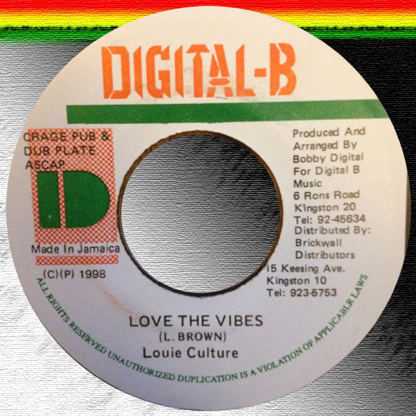 Louie Culture – Love The Vibes (1998, Vinyl) - Discogs