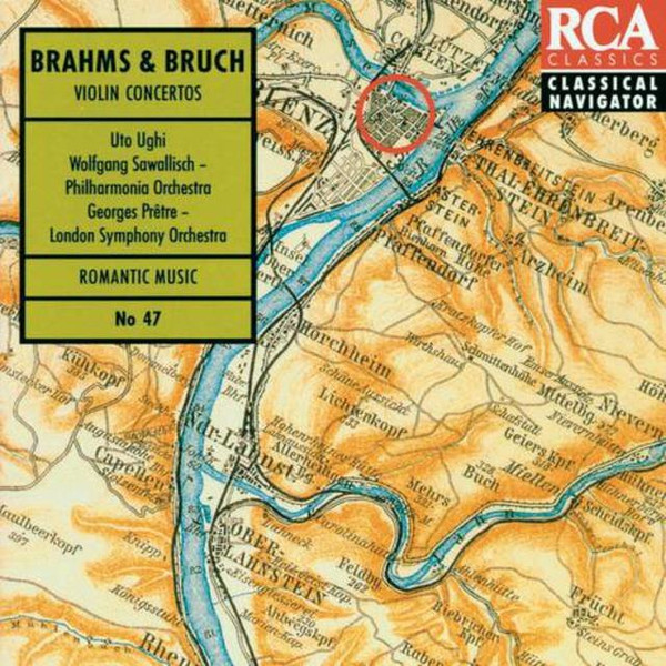 Johannes Brahms, Max Bruch, Philharmonia Orchestra, Wolfgang