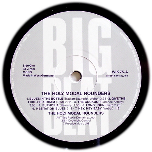 last ned album The Holy Modal Rounders - The Holy Modal Rounders