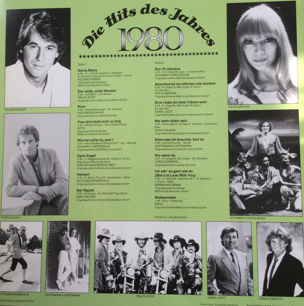 Album herunterladen Various - Das Goldene Schlager Archiv Die Hits Des Jahres 1980