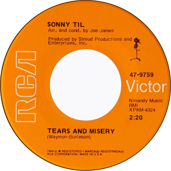 télécharger l'album Sonny Til - Tears And Misery