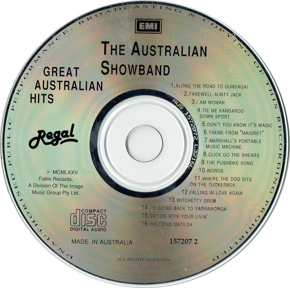 télécharger l'album The Australian Showband - Great Australian Hits