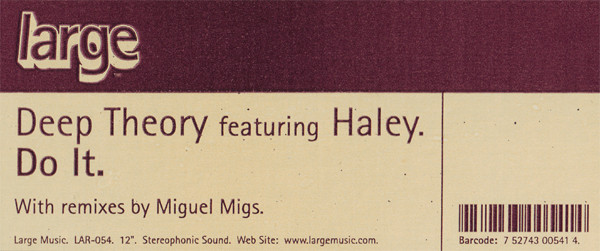 Album herunterladen Deep Theory Featuring Haley - Do It