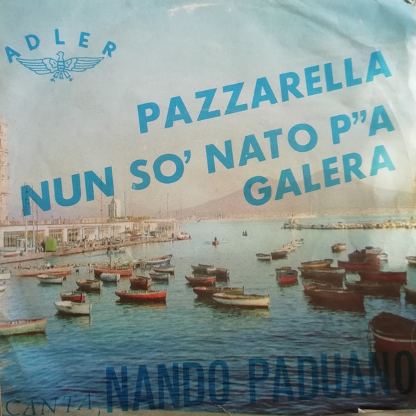 ladda ner album Nando Paduano - Pazzarella Nun So Nato P Galera