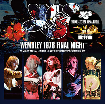 Yes – Wembley 1978 Final Night – 2 x CD (Numbered, Unofficial Release ...