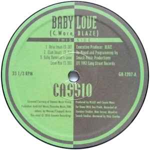 Cassio Ware - Baby Love album cover