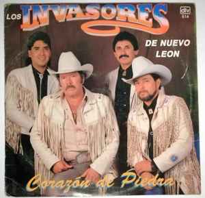 Los Invasores De Nuevo Leon – Corazón De Piedra (1992, Vinyl) - Discogs