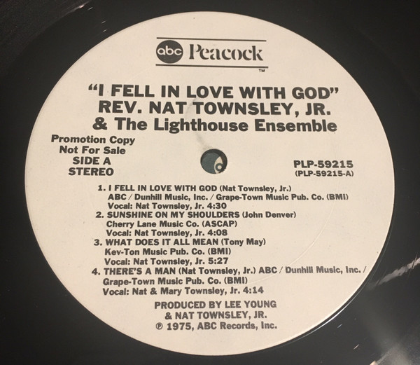 ladda ner album Reverend Nat Townsley, Jr & The Lighthouse Ensemble - I Fell In Love With God