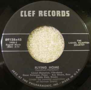 The Lionel Hampton Quartet – Flying Home / It's A Blue World (1955