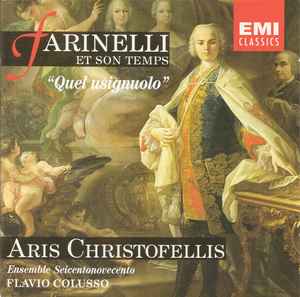 Aris Christofellis - Farinelli Et Son Temps "Quel Usignuolo" album cover
