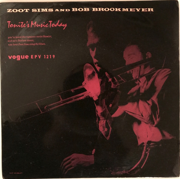 Zoot Sims & Bob Brookmeyer – Tonight's Music Today (1956, Vinyl 