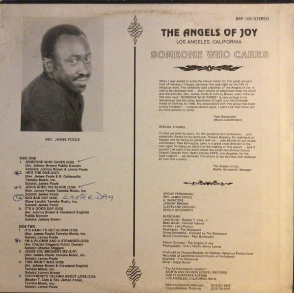 ladda ner album The Angels of Joy - Someone Who Cares