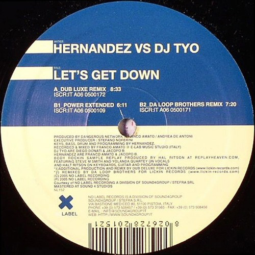 Hernandez vs DJ Tyo – Let You Down (2007, Vinyl) - Discogs