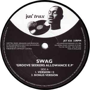 Groove Seekers Allowance E.P - Swag