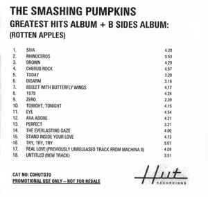 The Smashing Pumpkins Greatest Hits Album B Sides Album 2001