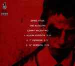 Cover of Lenny Valentino, 1993, CD