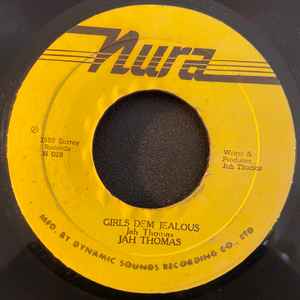 Jah Thomas - Girls Dem Jealous / Jealous Version album cover