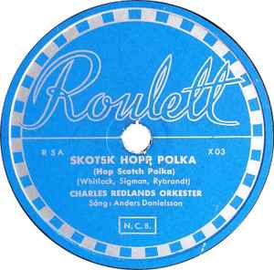 Charles Redlands Orkester - Skotsk Hopp Polka / Sleepy Town Train album cover