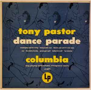 Tony Pastor And His Orchestra - Tony Pastor Dance Parade album cover
