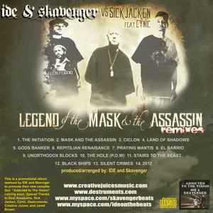 Ide (4) - Legend Of The Mask & The Assassin Remixes album cover