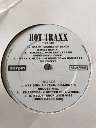 Hot Traxx (1995, Vinyl) - Discogs