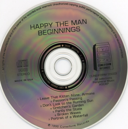 lataa albumi Happy The Man - Beginnings