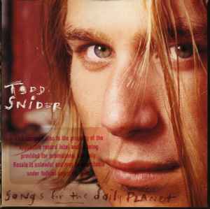 Todd Snider - Songs For The Daily Planet album cover
