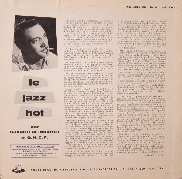 descargar álbum Django Reinhardt Et QHCF - Le Jazz Hot